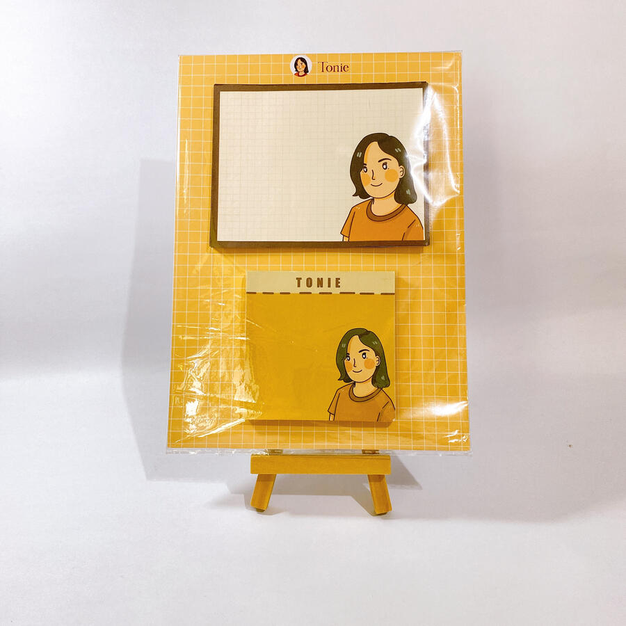 (Brown) Memo Pad Set B･ 180PHP